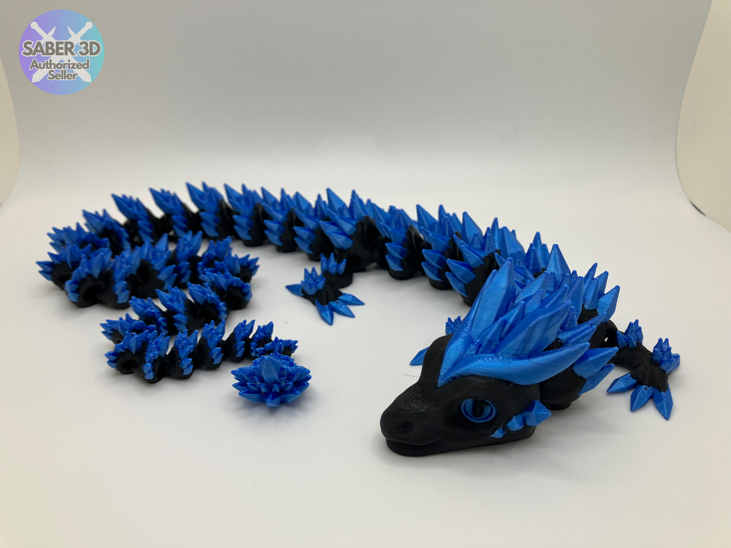 Customizable Multi-Color Crystal Dragon