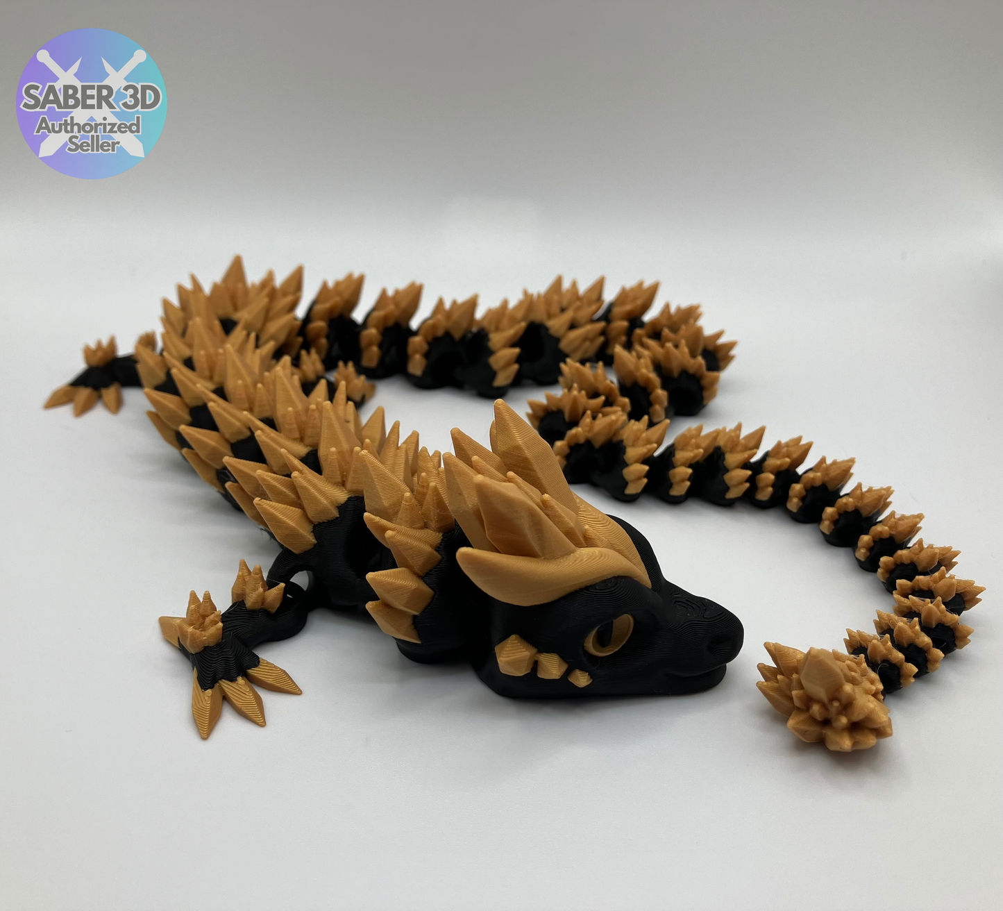 Customizable Multi-Color Crystal Dragon