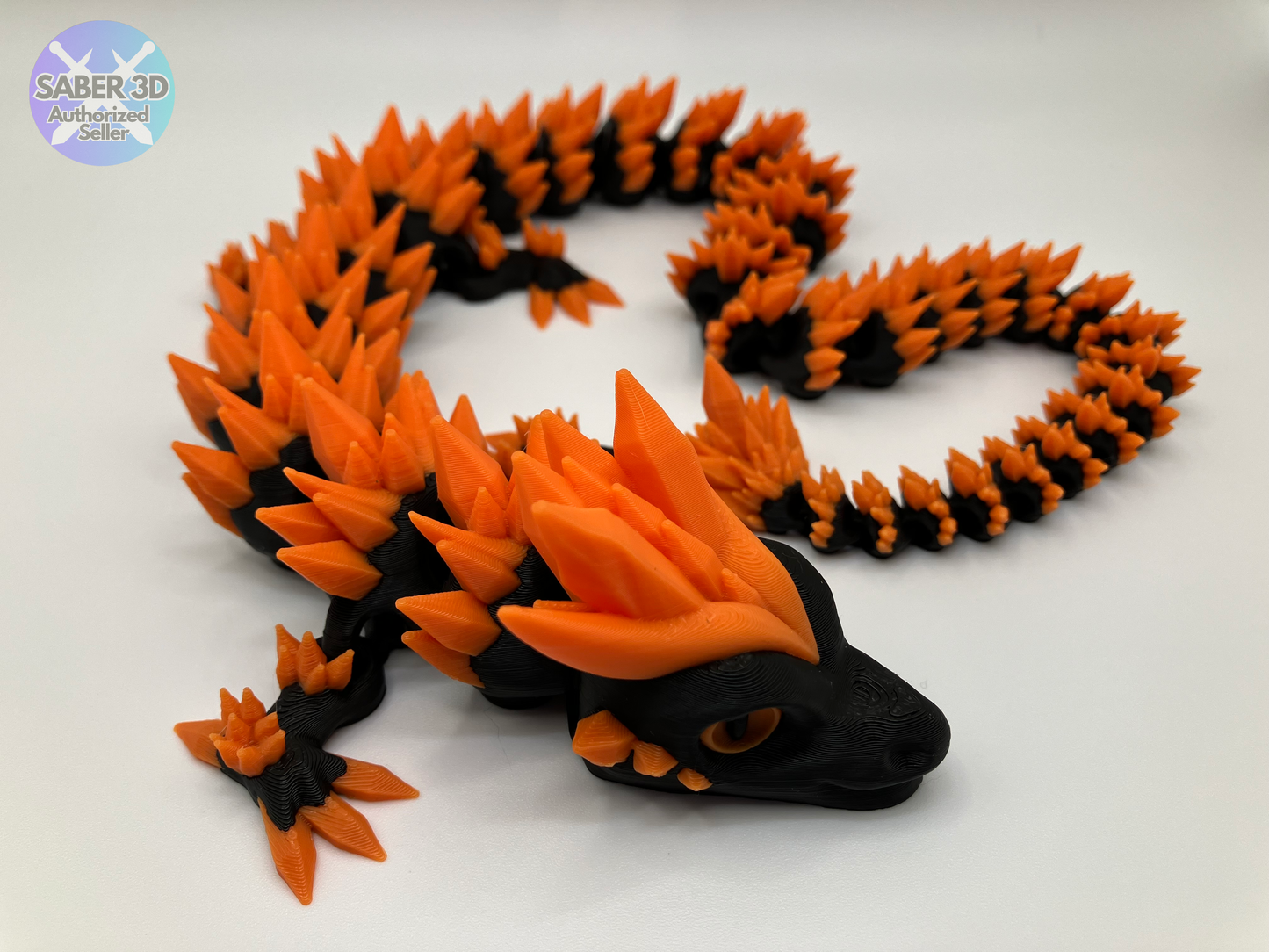 Customizable Multi-Color Crystal Dragon
