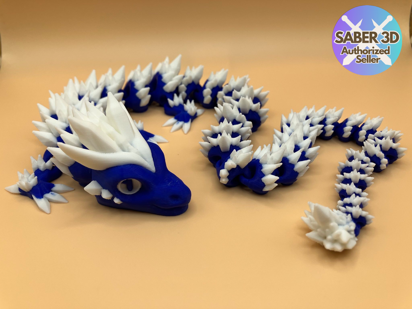 Customizable Multi-Color Crystal Dragon